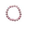 Girls' Iridescent AB Color Beaded Bracelet - Fresh Style, 8mm Beads, Versatile Accessory for Students