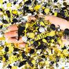 Skylety 3000 Pieces Happy Anniversary Confetti Party Decoration Scatter Confetti Metallic Foil Table Decorations for Anniversary Party DIY Arts