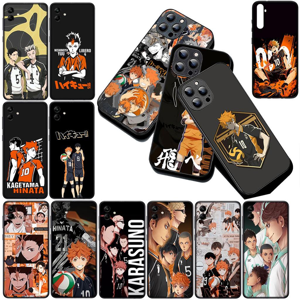 Cover for Samsung Galaxy S10 S8 S9 Plus A33 A34 A31 70 A71 A72 Note 20 9 8 S10E Phone Case Toru Oikawa Haikyuu Hinata Shoyo
