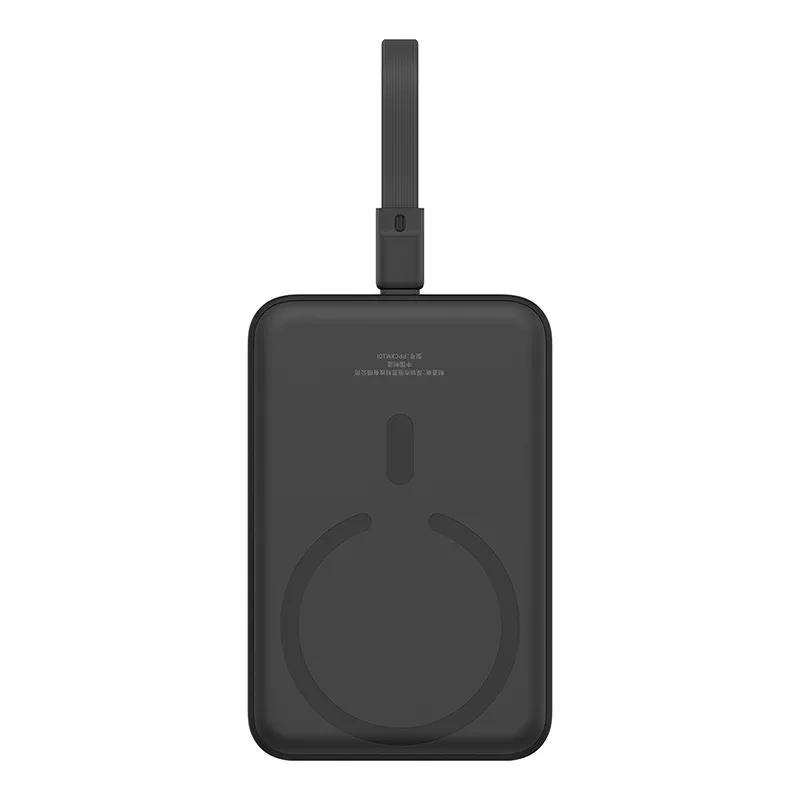Powerbank Magnetyczny Baseus Magnetic Mini 10000Mah, Lightning 20W Magsafe (Czarny)
