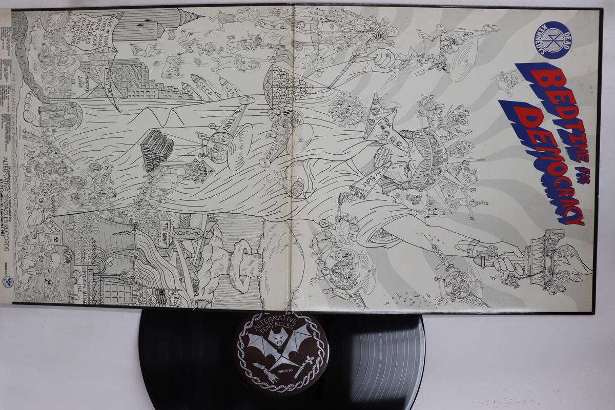 Виниловая пластинка DEAD KENNEDYS  Bedtime For Democracy LC8357 ALTERNATIVE TE 1986 UK Рок Б/у
