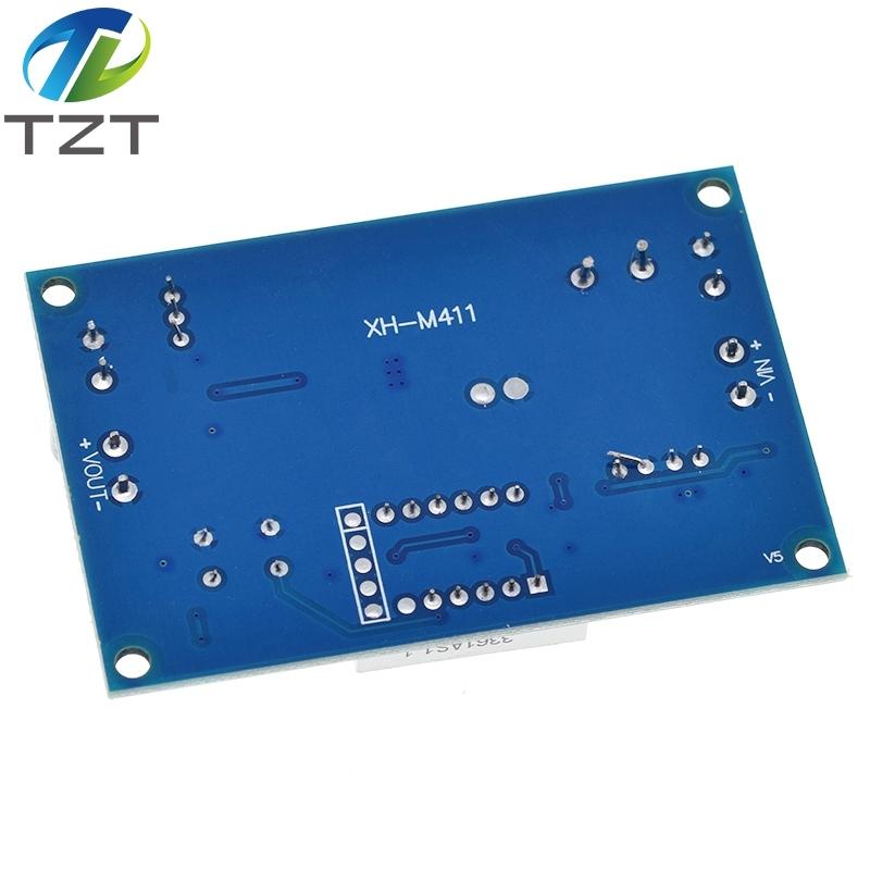 DC 3V-35V To DC 5V-45V Boost Module Digital Voltmeter DC-DC Step Up Module Boost Converter Board 5A Power Adjustable For Voltage