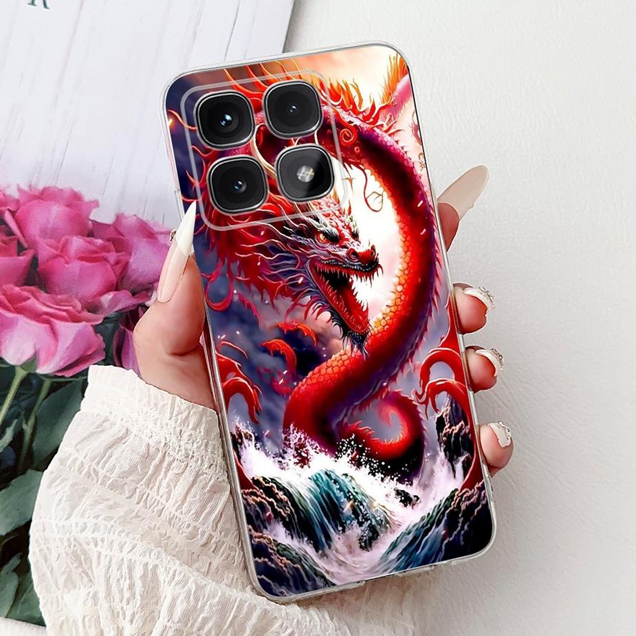 For Xiaomi 14T Pro Case 2025 New Luxury Painted Cover Clear Silicone Phone Case For Xiaomi Mi 14T Pro Mi14T 5G Soft Fundas Coque