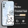 Honor X10 Anti-Fall Silicone Phone Case: Creative Cartoon Design, Soft and Durable.