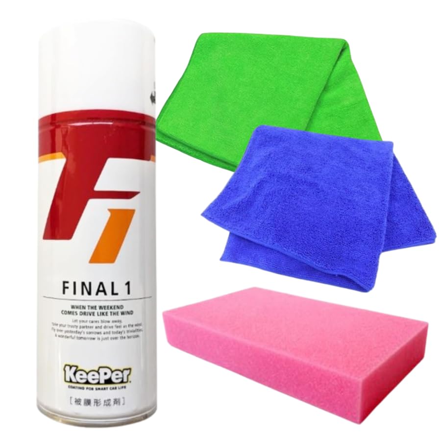 

KeePer-Giken Final 1 14.2 жидких унций (420 мл) Пленкообразователь , Профессиональный продукт, Отличный 420ml розовый