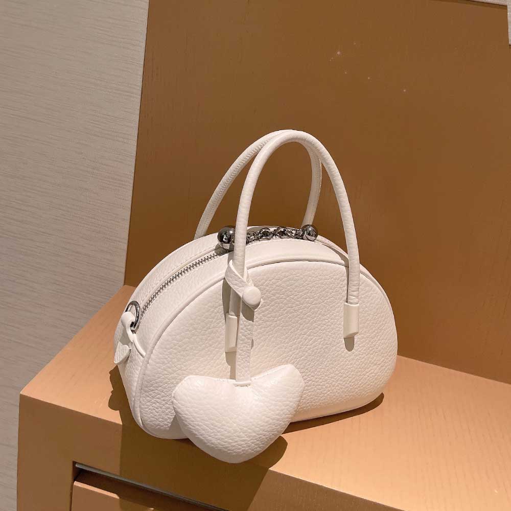 Роскошная мягкая кожаная сумка через плечо для женщин — фото 6