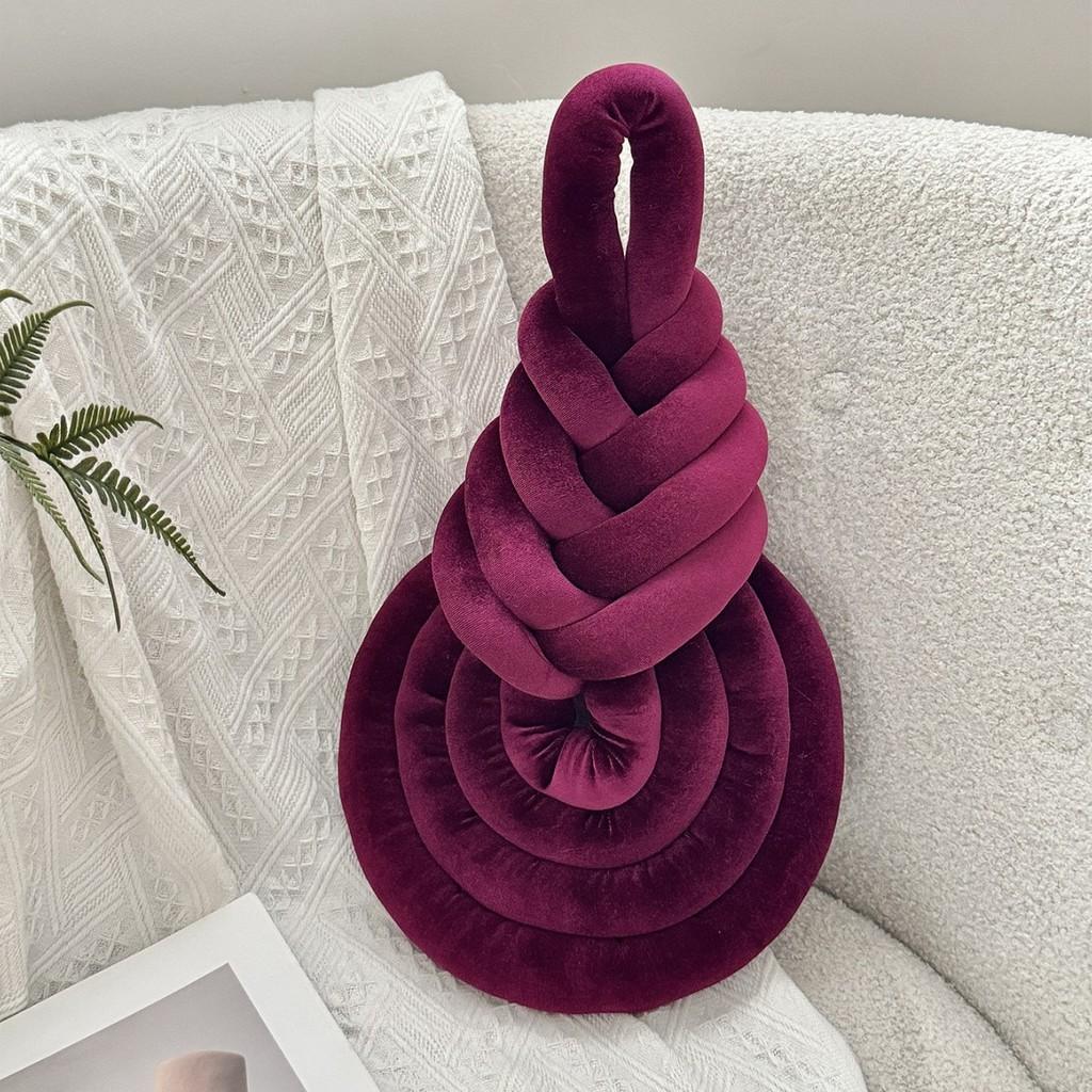 Nordic Harp Throw Pillow With Woven Cover For Living Room Decor