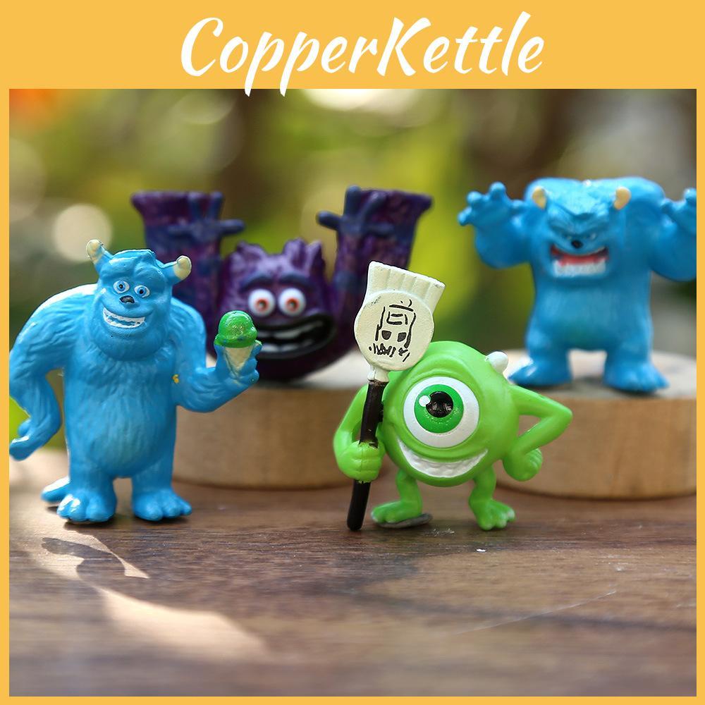 Monsters University Pvc Action Figure Toy With Diy Micro Landscape For Desk Decor Special Characters Included