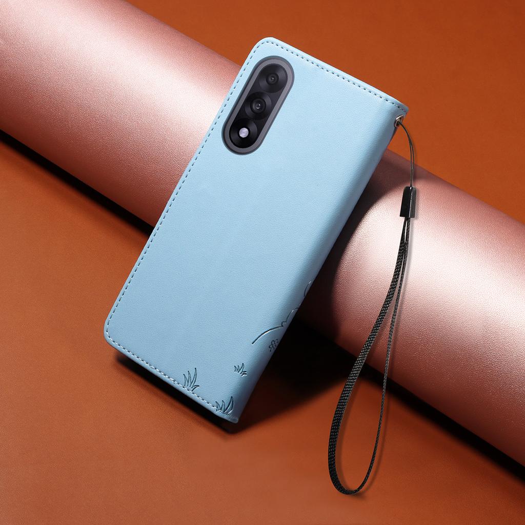 Suitable for Motorola G67 Power Three-card photo frame embossed phone case G06 Love Dog Anti-Stealing Device