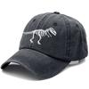 Cotton Baseball Cap for Men Women Unisex Embroidery Dinosaur Tyrannosaurus Rex Dad Hat Protection Outdoor Sports Golf Caps