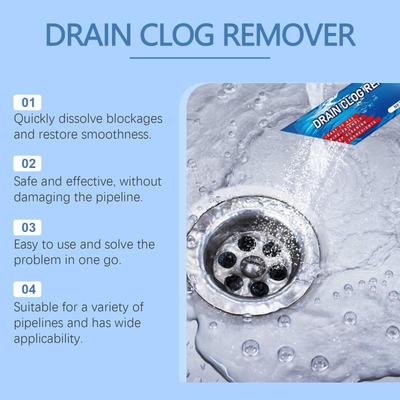 Drain Pipe Unclogging Cleaning Powder Decontaminate Freshen Long-Lasting Fragrance Cleaner For Kitchen Bathroom Drainage Pipe