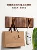 Coat Rack Hook Nordic Walnut Wall Clothes Racks Furniture for Home Dressing Rooms Piano Keys Coat Shelves Dress Hanger Room