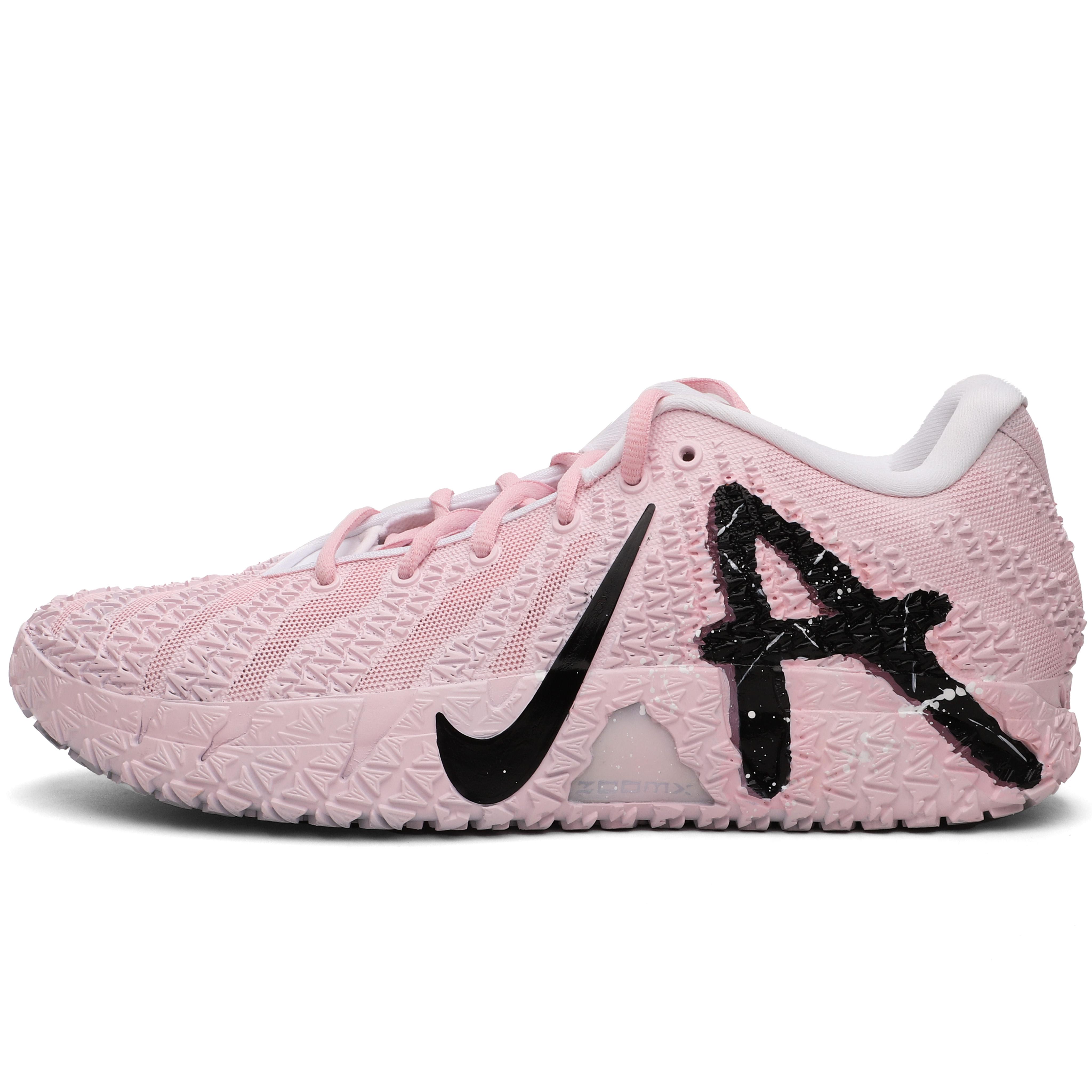 

Nike Ja Morant 3 Basketball Shoes Unisex Black Pink HF2794-100(Team130-VAM) 44.5