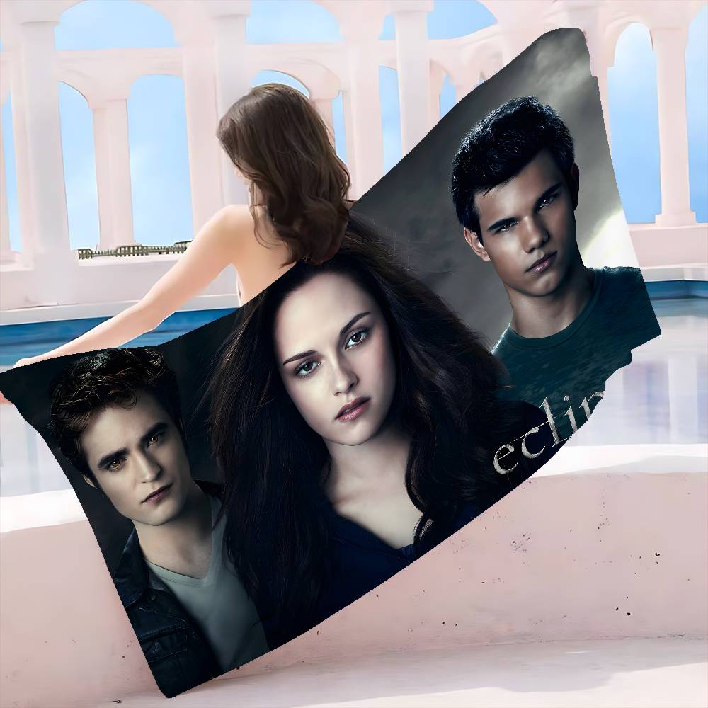 Film The Twilight Saga Bella Edward Strandlaken Kleurrijke Badlakens Voor Meisje Microvezel Sneldrogend Aangepast Zandvrij Strand Polyester 80x160cm