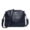 Single-shoulder Crossbody Mom Bag - Simple and Versatile, Featuring A Patchwork Design for Middle-aged Moms
