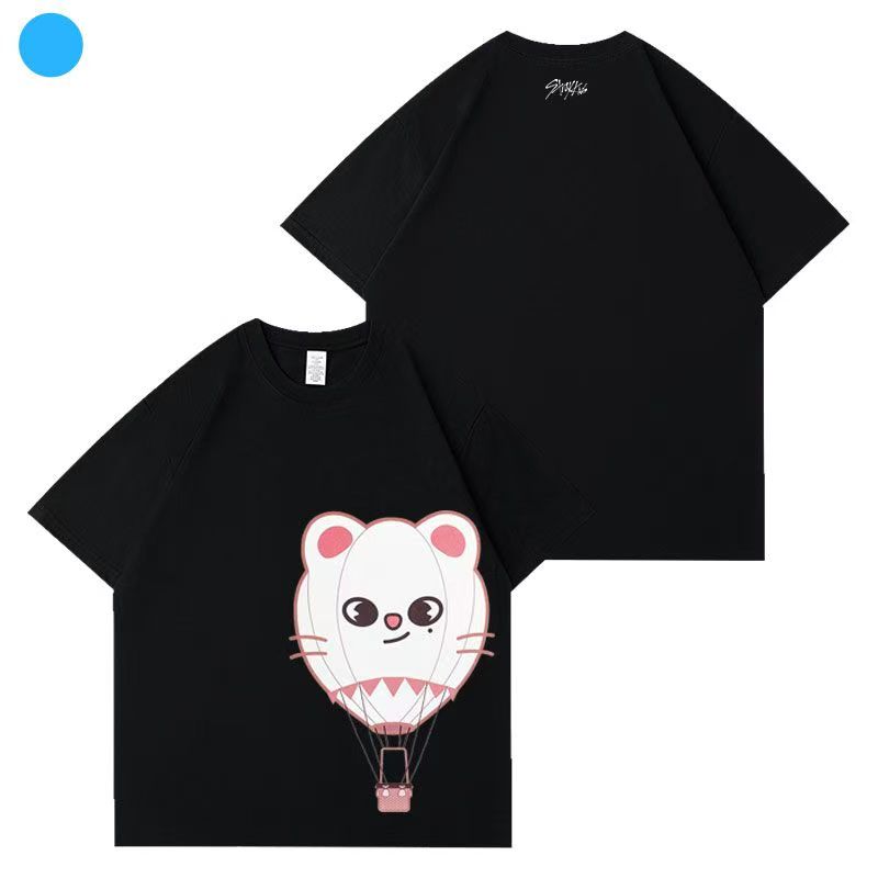 

Straykids 5SATR концерт skzoo FashionE KARMA футболка Kop star SK XXXL чорний
