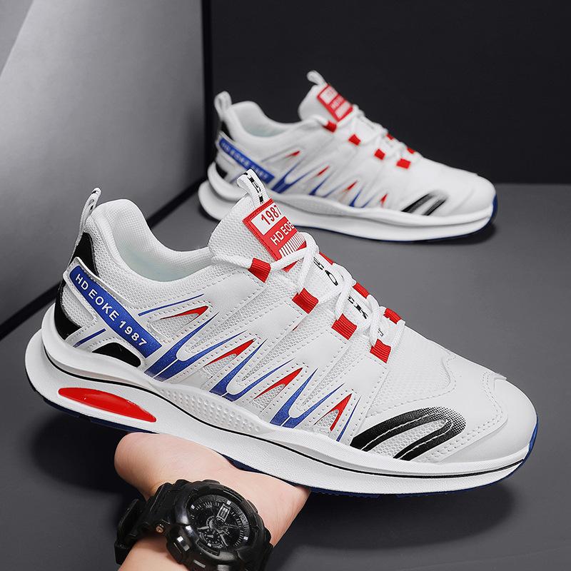 Fashion New Running Shoes Casual Men Sports Shoes Jogging Mesh Breathable Men's Sneakers Fitness Teenager Trainers Zapatillas De Hombre