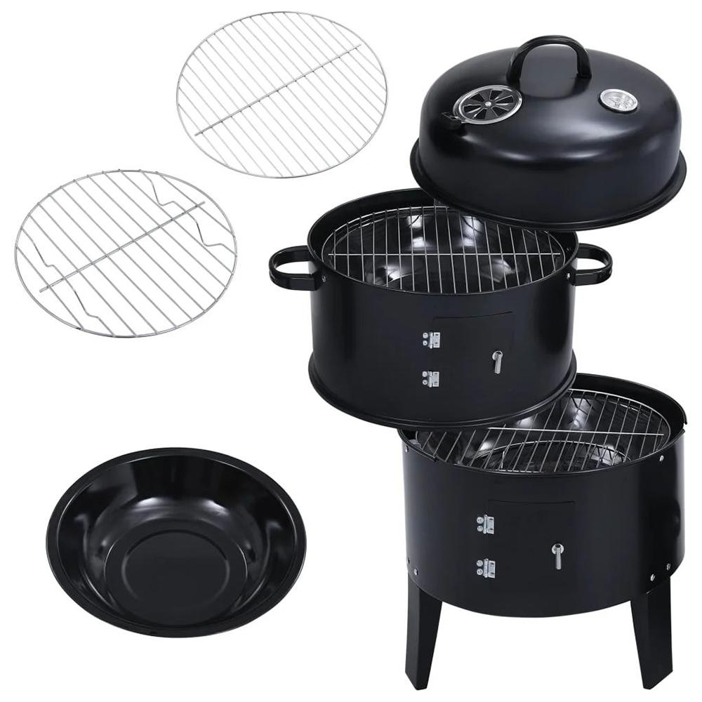 Outdoor BBQ Smoker Grill 40×84cm