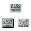 Digital Indoor Thermometer Clock With Alarm For Home Office Use