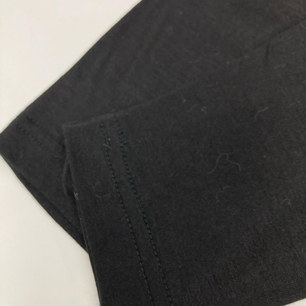 OLLEBOREBLA Black Pig Tape Design Long Shirt Dress Not Written blackUsed