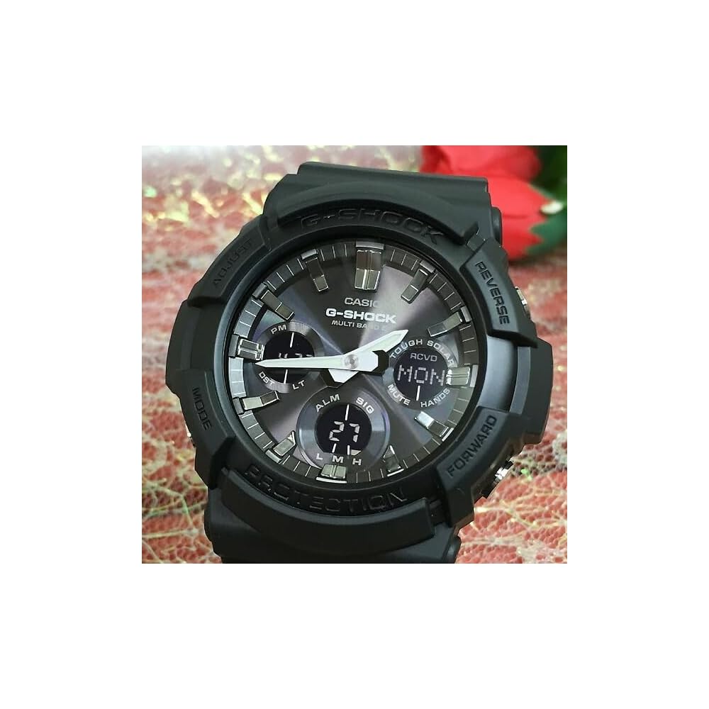 Casio G-Shock Baby-G Analog-Digital Solar Pair Watches Set with Original Case GAW-100B-1AJF BGA-1100GR-7BJF