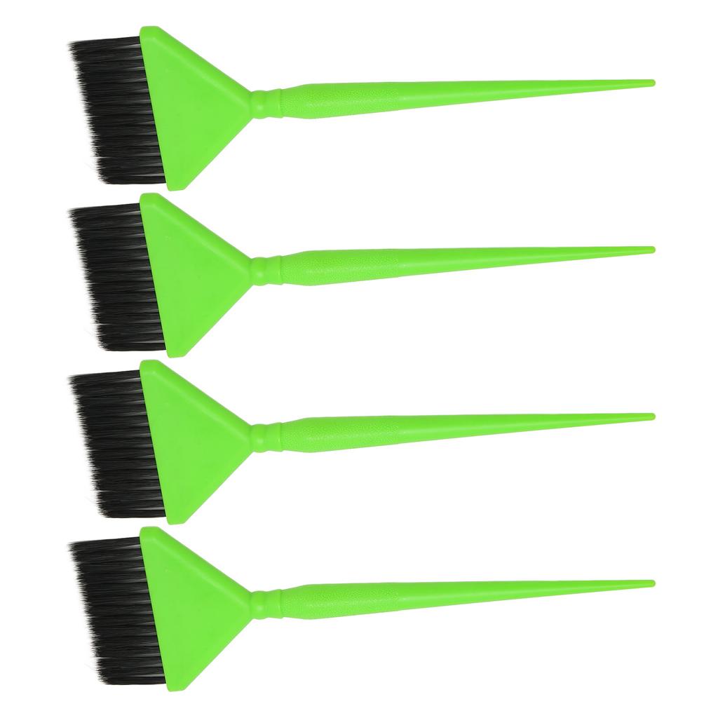 4pcs Hair Dye Brush Set Professional Home Salon Portable Pointed Tail Hair Coloring Brush Applicator