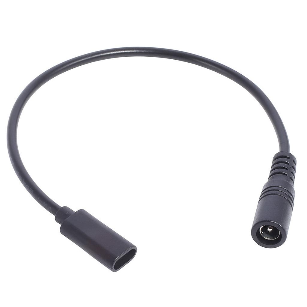 Typ-C zu C 5521 Stecker Typ-C Buchse auf 5,5x2,1 Buchse Adapter Konverter Kabel 25CM