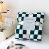 Fluffy Plaid Bed Blankets Warm Soft Coral Fleece Throw Blanket Sofa Cover Bedspread Bed For Kids Pet Home Textile Drop ship