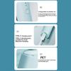 Lightweight Rechargeable Hair Straightener Brush Anti Scald Comb with Quick Heat Up Adjustable Temperature for Travel