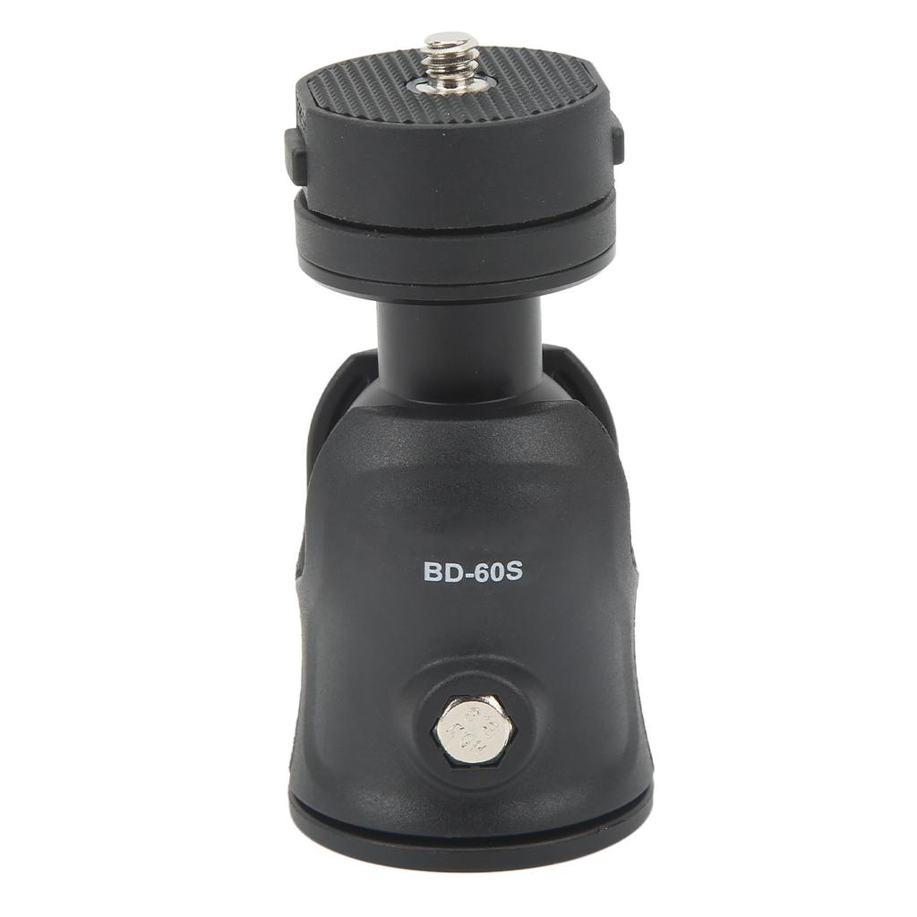 2 In 1 Mini Tripod Ball Head 360 Degree Ball Head Camera Mount with 1 4in Screw for Monopod Sliding Rail