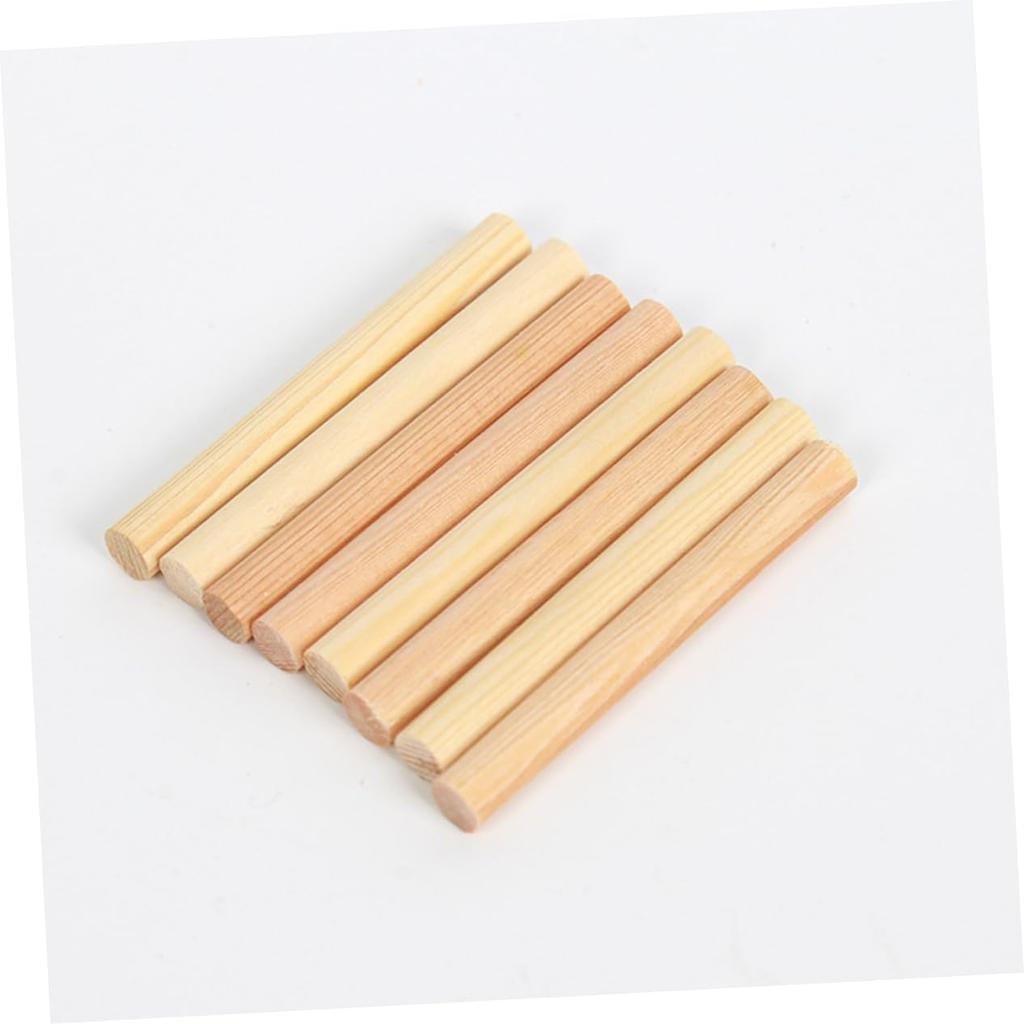 VICASKY 20-Piece Set of Wooden Violin Sound Posts, Anti-Deformation, String Instrument Accessories for 3/4 & 4/4 Violins