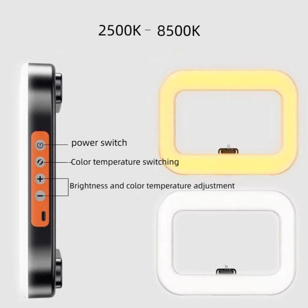 Rechargeable Selfie Fill Light Handheld Phone Fill Light LED Video Light  Mobile Phone