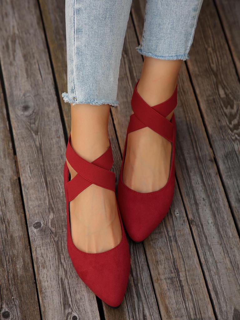Plus Size Women's Casual Slip-on Loafers - Summer 2025 European & American Style, Size 43