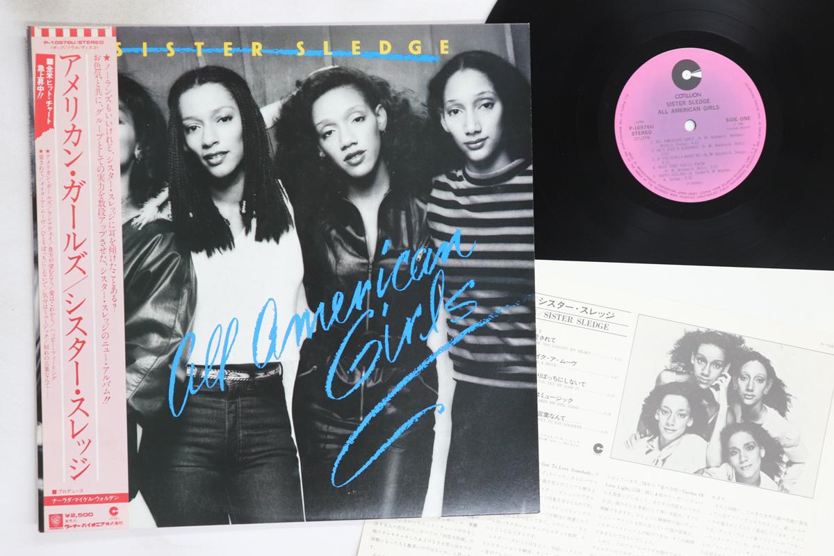 

LP Record SISTER SLEDGE - All American Girls P10976U COTILLION 1981 Japan Obi Soul/Funk Used