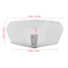 Universal Motorcycle Windshield Motorbike Windscreen Practical Modification Parts(Transparent)