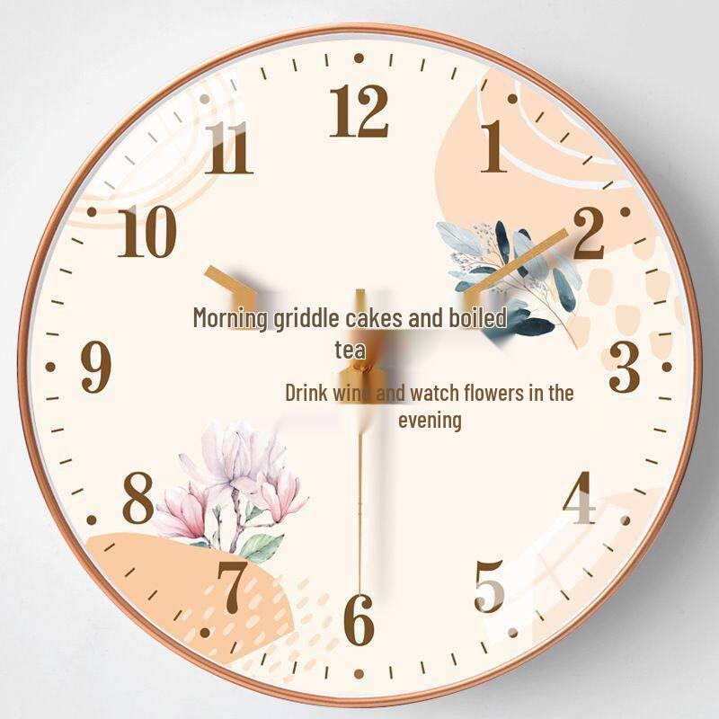 Silent 3D Clock: Magnetic Refrigerator Sticker - Creative Home Decor