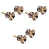 2-10pcs Guitar Strap Lock Metal Anti-slip Strap Buckle Pegs for Acoustic Electric Bass Ukulele Lock Pins Metal End Locking Parts