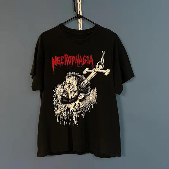 Necrophagia Band Tour Music T-shirt S to 5XL NE703 Unisex T-Shirt M