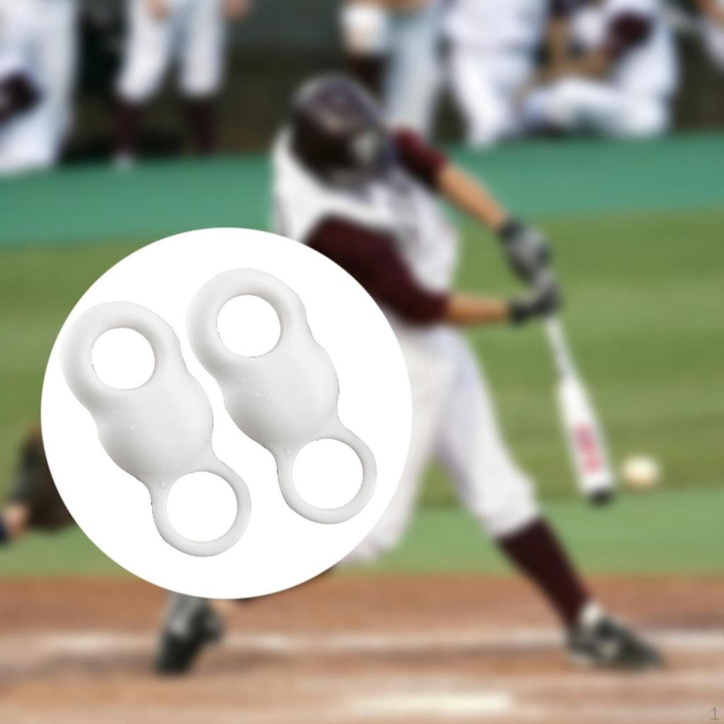 2 Baseball Guard Pieces for Professional Strikers Silicone Trainee Draft Training