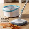 Clean Stain Separation Bucket Hand-washing Mop Household Rotating Mop Lazy Hand-washing Mop Set