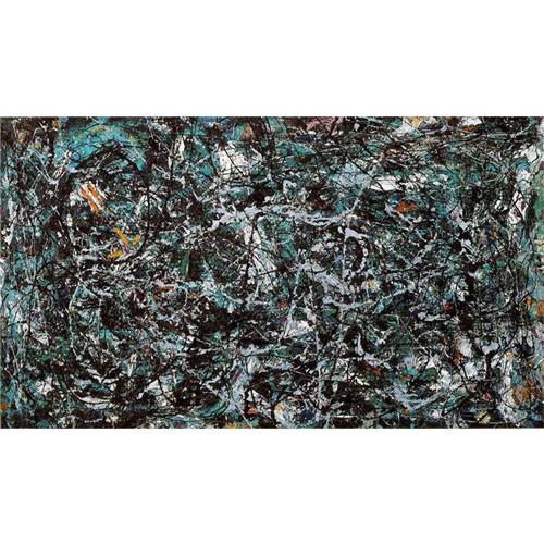 Jackson Pollock Abstract Oil Canvas Painting Color Modern Posters and Prints Wall Art Picture for Living Room Home Decor Cuadros