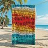 New, Double-sided Velvet Beach Towel, Support Surf Towel, Sports Towel.