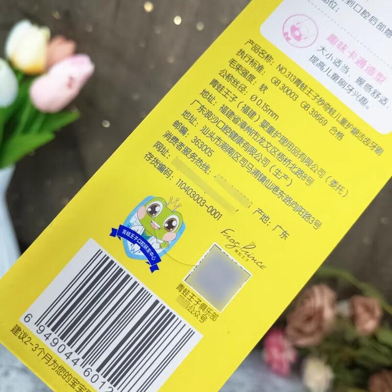 Frog Prince Kids Gum Care Toothbrush (2-Pack)