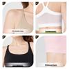 Cross-Strap Shockproof Sports Bra with Integrated Cup - Breathable, High-Intensity Performance Yoga Wear