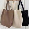 Hollow Out Beach Knitted Handbag Large Capacity Woman Shopping Bag Hollow Woven Bag  Holiday