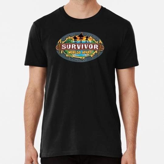 Survivor Series Fans Worlds Apart Outwit Outplay Outlast Memorabilia T-Shirt S
