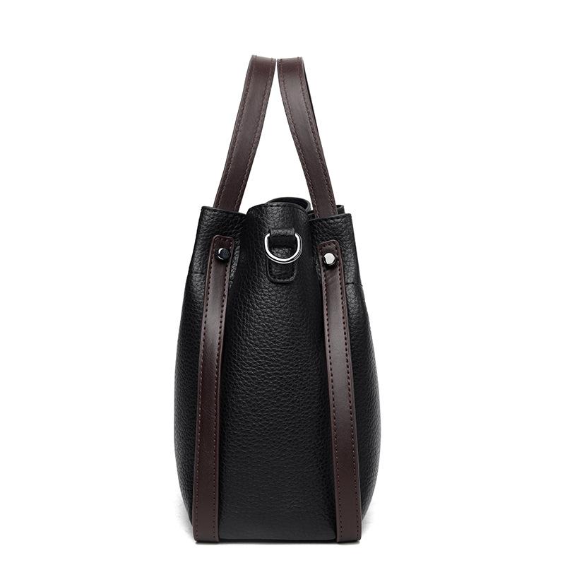 Bags 2025 New Wide Strap Women's Bag Commuter Large Capacity Bucket Bag Versatile Fashion One Shoulder Women's Handbag