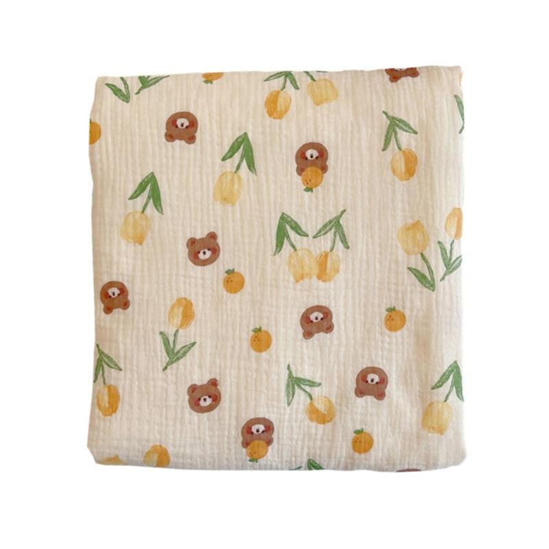 Baby Blanket for Soothing Relaxing Cotton Baby Comforter Calming Dotted Design Blanket for Newborns Cotton Swaddles Wrap