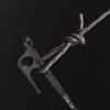 Snow Peak Solid Stake 20 6-Piece Set R-102 Alloy Steel Durable Black