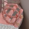 Strawberry Crystal Bracelet Niche Design Blessing Couple Bracelet High-End Jewelry Girlfriend Crystal Bracelet Female Summer